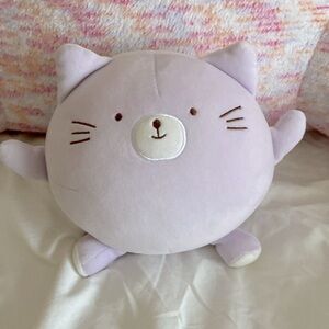 Light purple cat plush